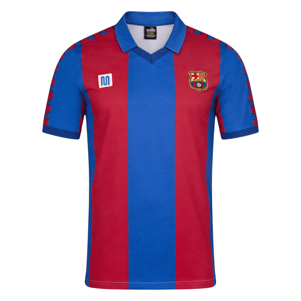 Retro jalkapallopaita Barcelona Koti 1980/82