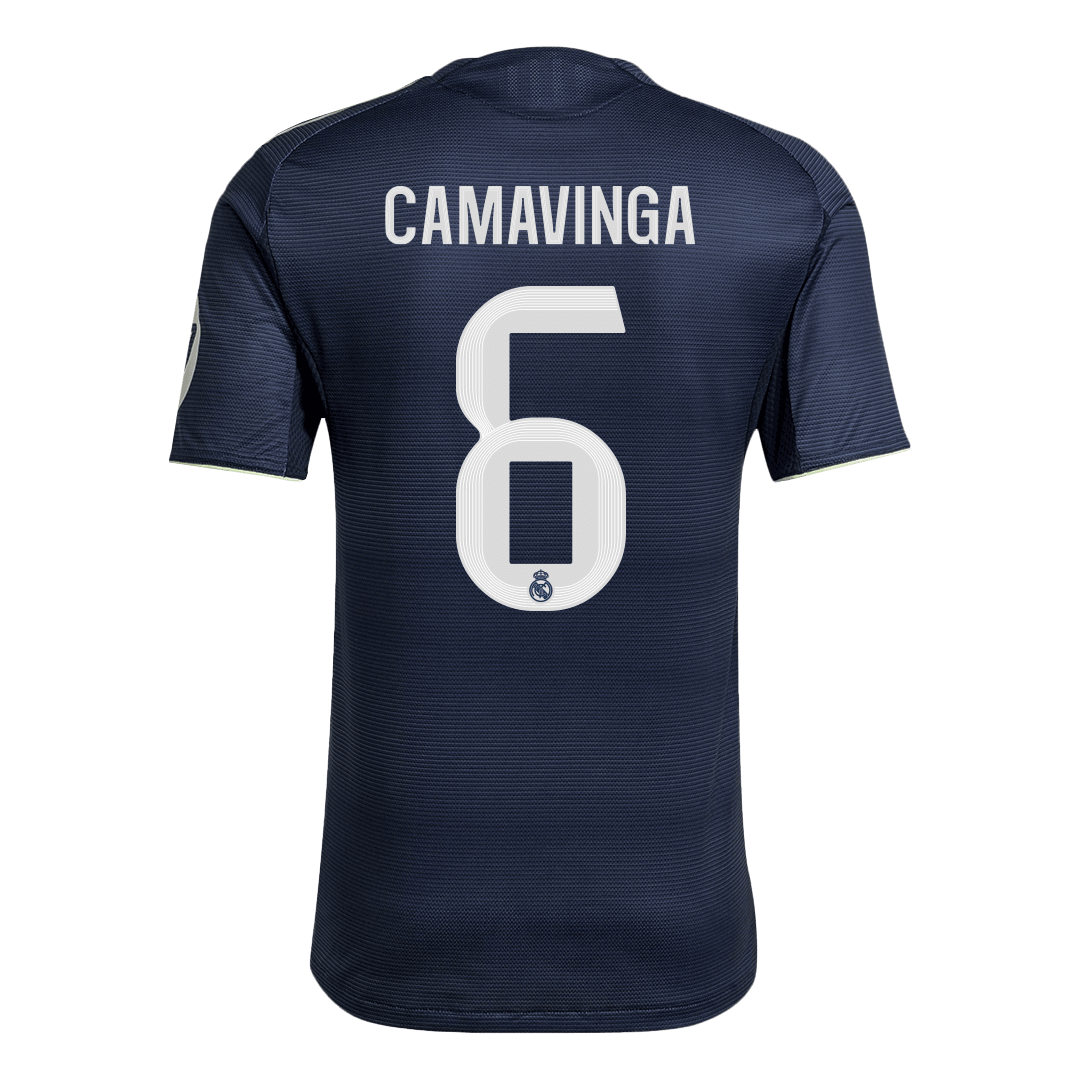 CAMAVINGA #6 Real Madrid Autentisk Fotballdrakt Borte 2025/26