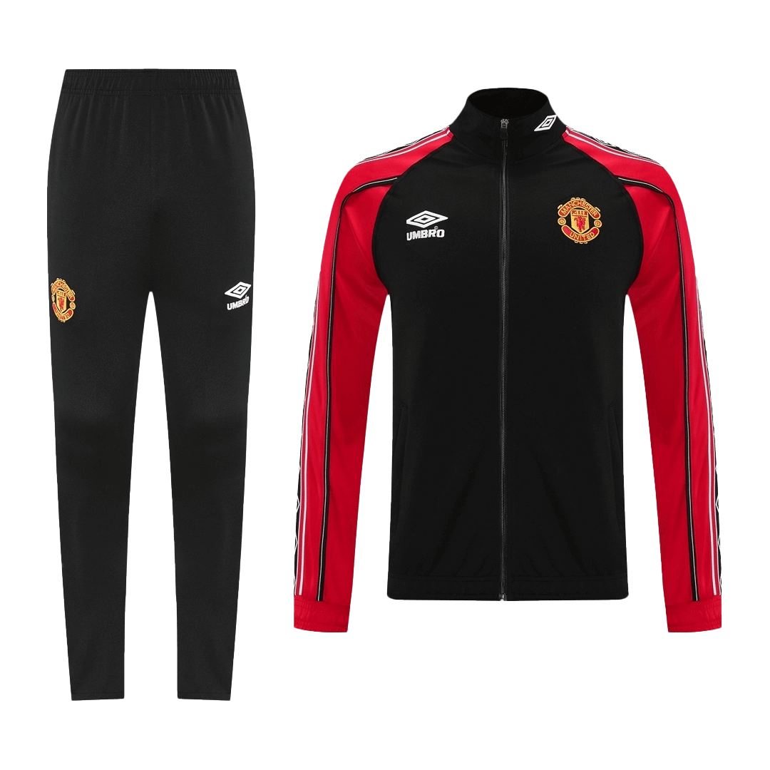 Manchester United jakke treningsdress 2025/26 rød&svart