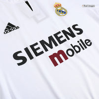Retro jalkapallopaita Real Madrid Koti 2003/04