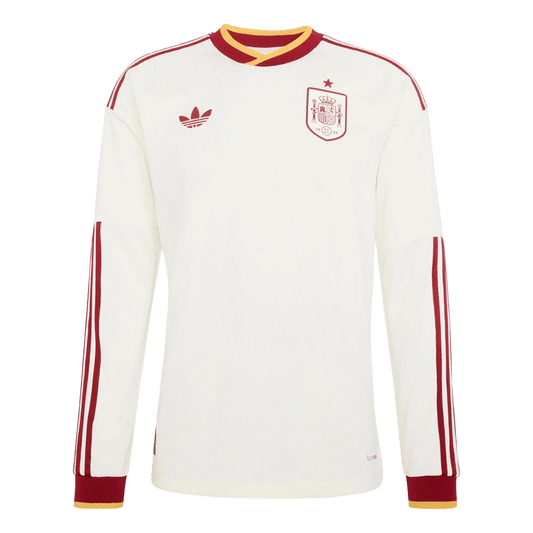 Spain Away Long Sleeve Jersey World Cup 2026