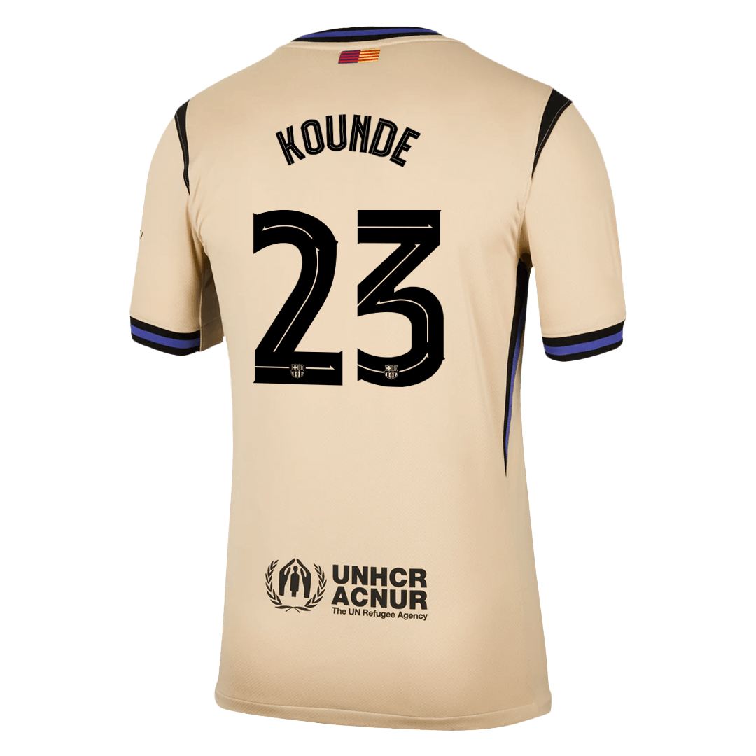 KOUNDE #23 Barcelona Bortefotballdrakt 2025/26 -UCL
