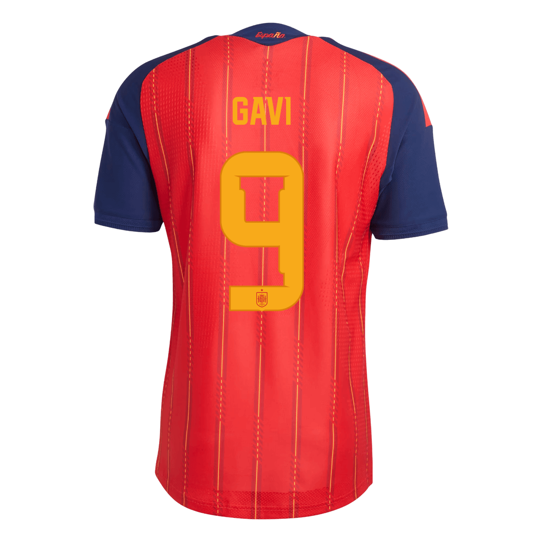GAVI #9 Spania Hjemmespillerversjon Jersey World Cup 2026