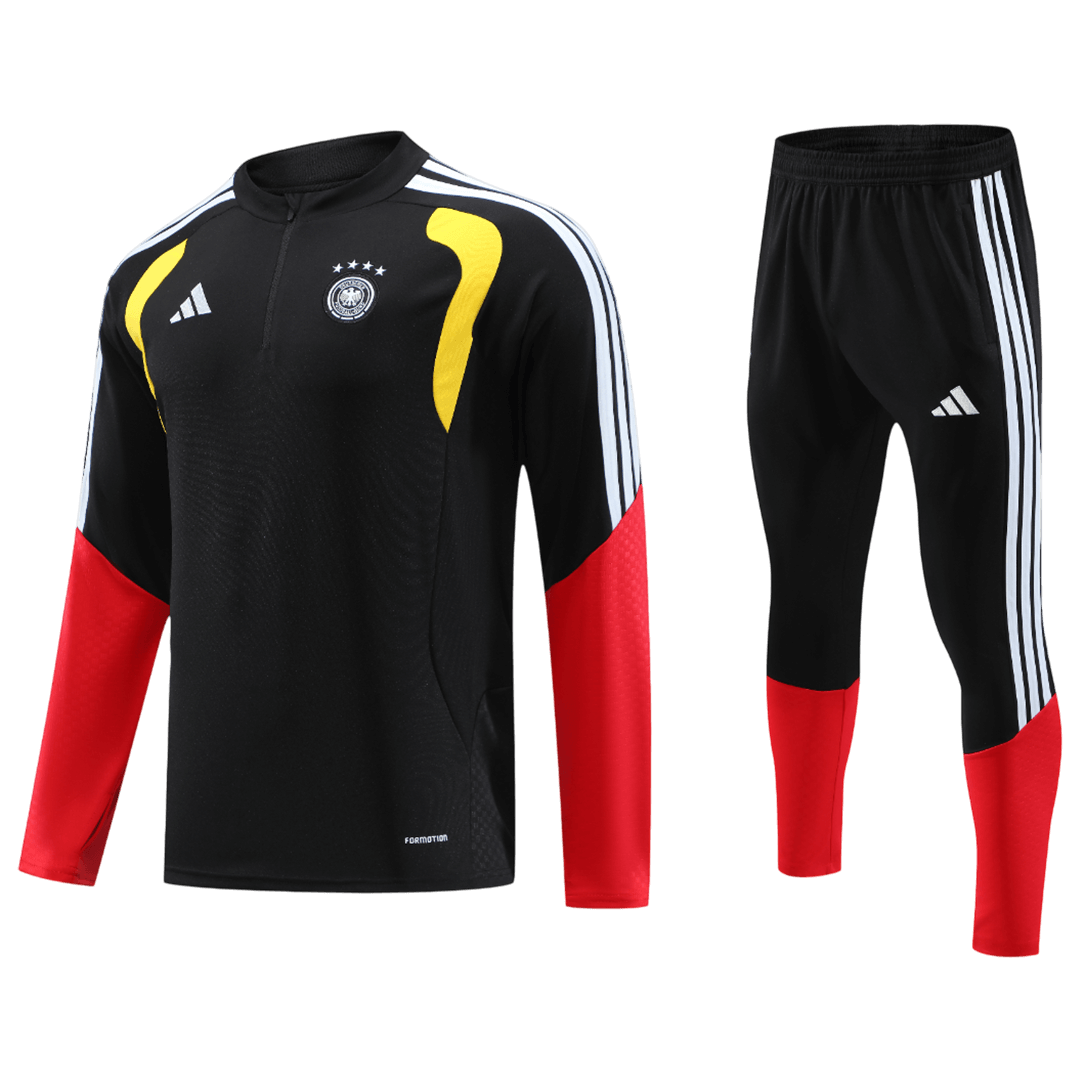 Germany 1/4 Zip Tracksuit 2026 Svart