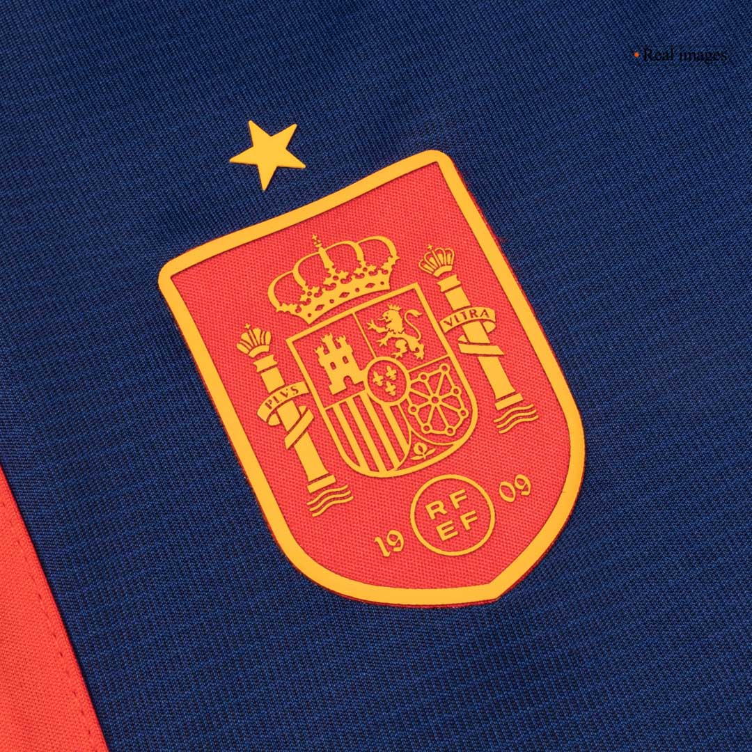Spania hjemme-VM fotballdrakter for barn 2026