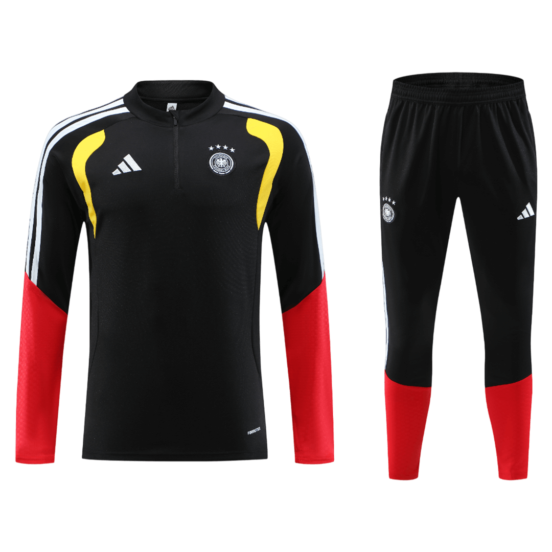 Kid's Germany Zipper Sweatshirt Kit (top+bukser) 2026 svart