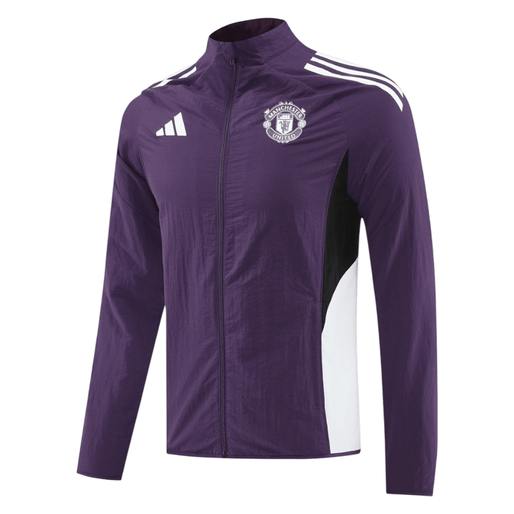 Manchester United Windbreaker Jacket 2025/26 - Lilla