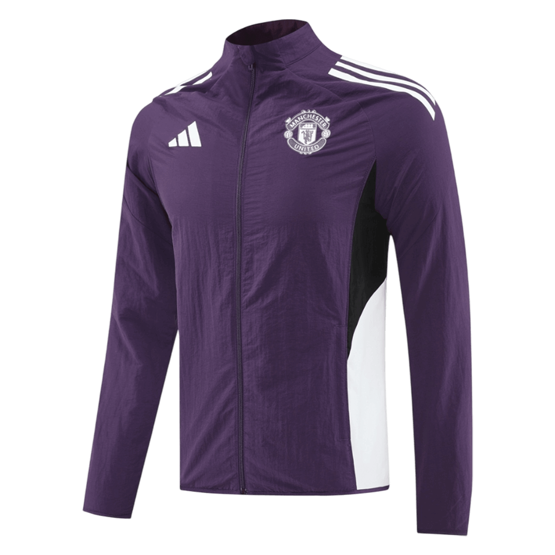 Manchester United Windbreaker Jacket 2025/26 - Lilla
