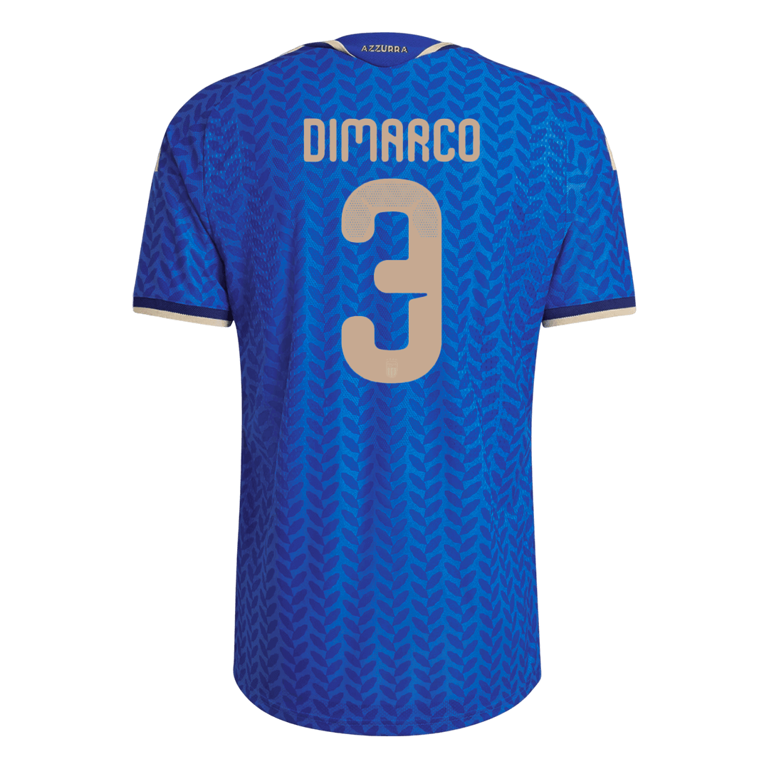 DIMARCO #3 Italia Hjemmespillerversjon Jersey World Cup 2026