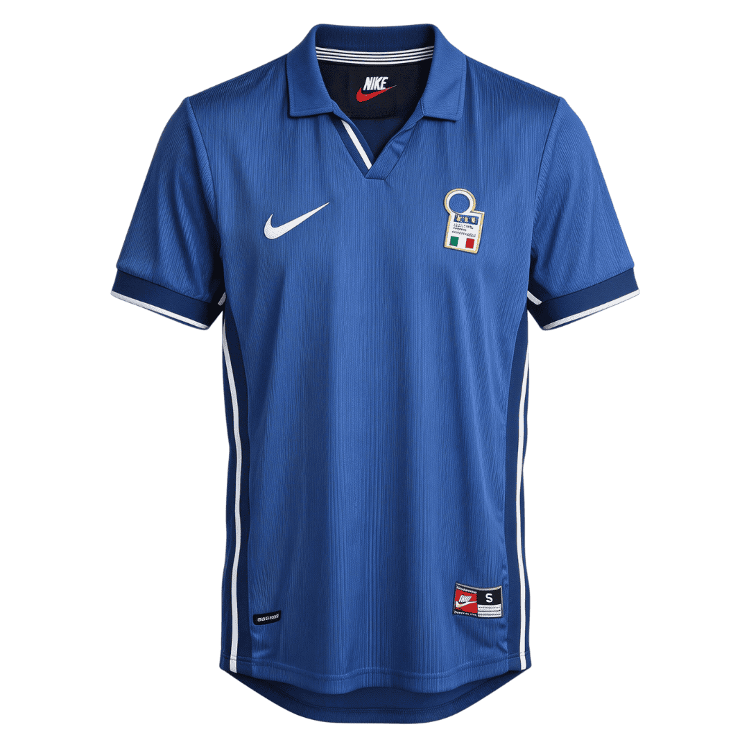 Retro fotballdrakt Italia hjemme-VM 1998