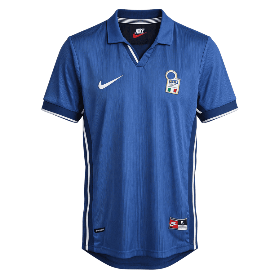 Retro fotballdrakt Italia hjemme-VM 1998