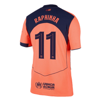 RAPHINHA #11 Barcelona Third Away Autentisk fotballdrakt 2025/26 - UCL