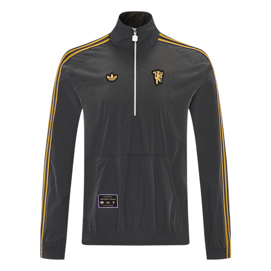 Manchester United Windbreaker Jacket 2026 - Grå