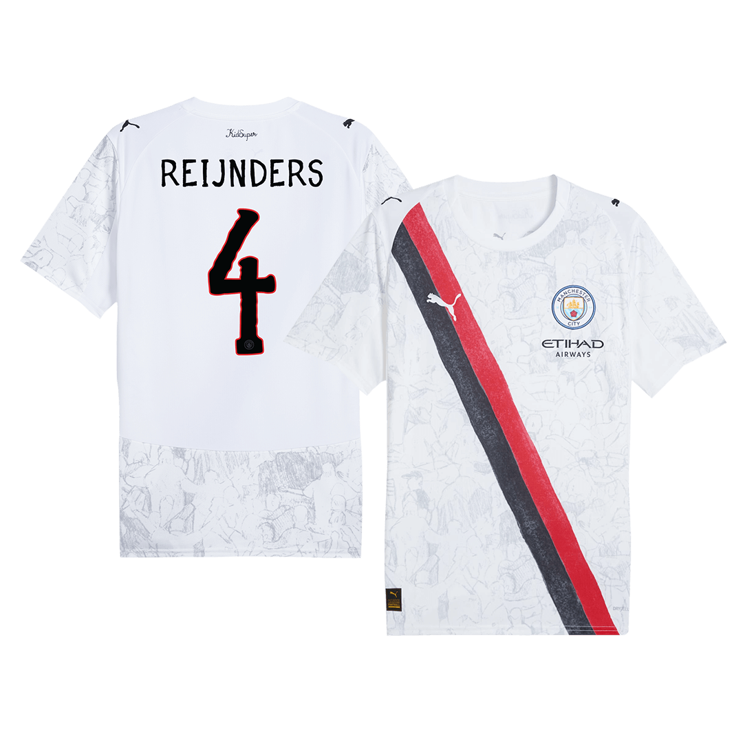 REIJNDERS #4 Manchester City KidSuper fotballdrakt 2025/26 - Klubb-VM