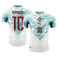 BERNARDO #10 Portugal Bortespillerversjon Jersey World Cup 2026