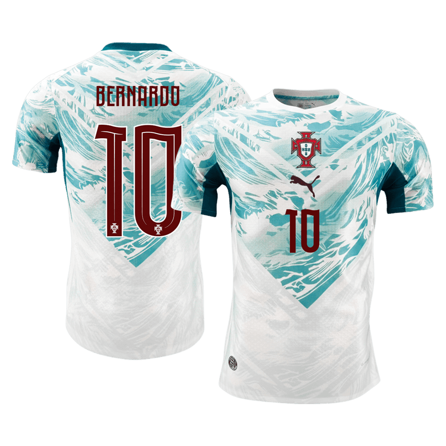 BERNARDO #10 Portugal Bortespillerversjon Jersey World Cup 2026