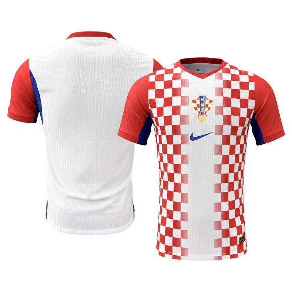 Spillerversjon Kroatia Hjemmefotballdrakt VM 2026 Rød&Hvit
