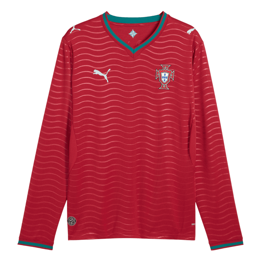 Portugalin kotipelipaita – pitkähihainen – MM 2026