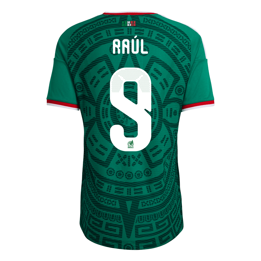 Raúl #9 Mexico hjemmespillerversjon Jersey World Cup 2026
