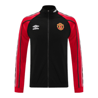 Manchester United treningsjakke 2025/26 - rød og svart