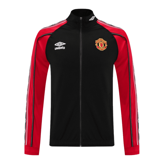 Manchester United treningsjakke 2025/26 - rød og svart