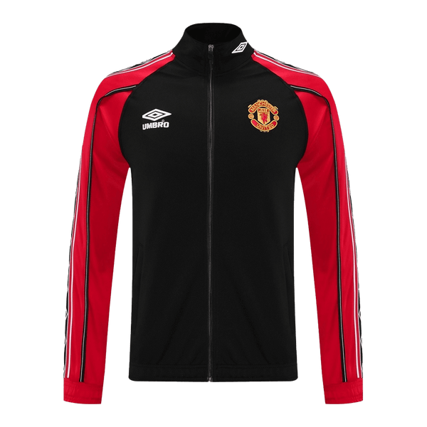 Manchester United treningsjakke 2025/26 - rød og svart