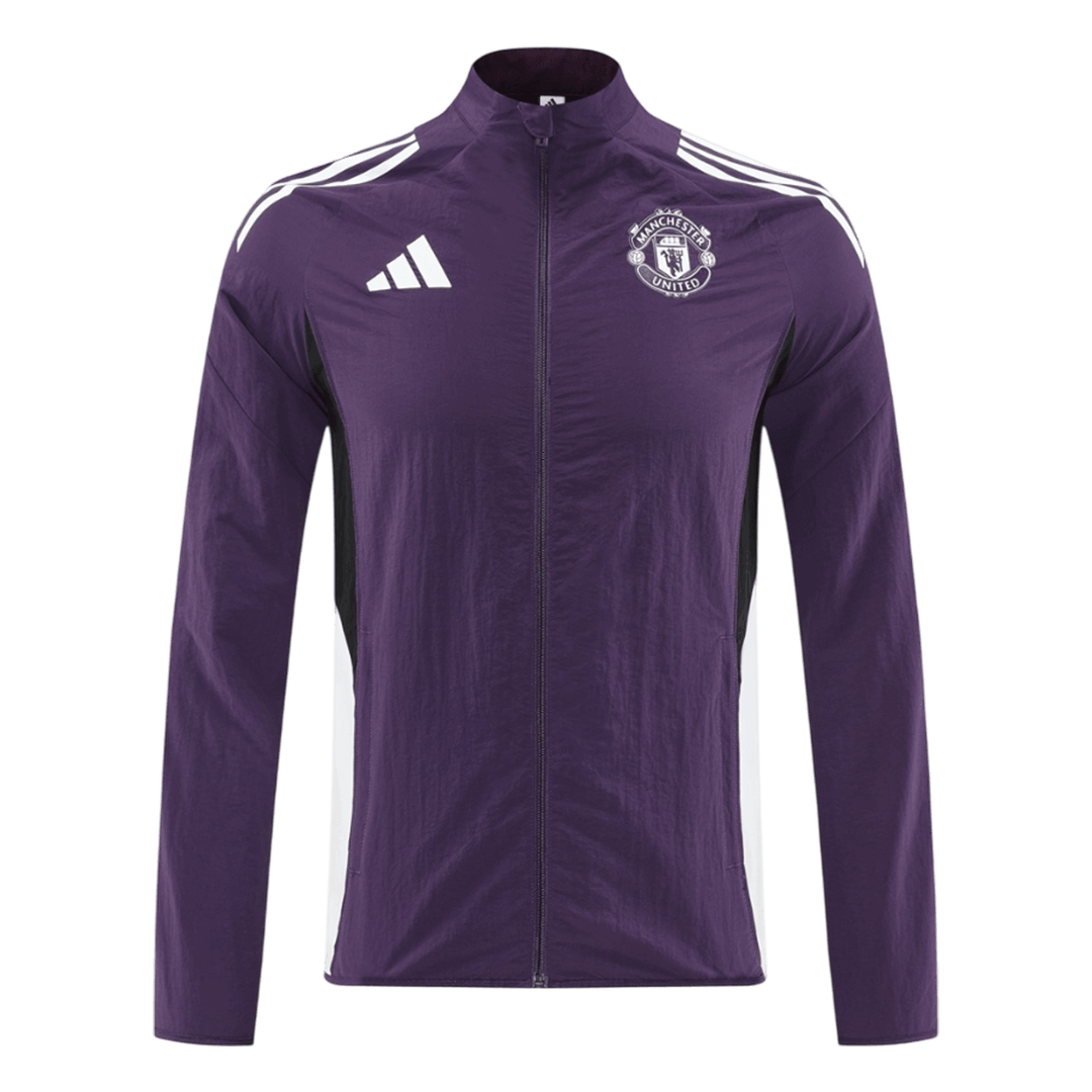 Manchester United Windbreaker Jacket 2025/26 - Lilla