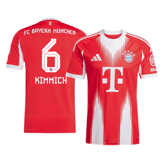 Bayern Munich-drakt Custom KIMMICH #6 Fotballdrakt Hjemme 2025/26