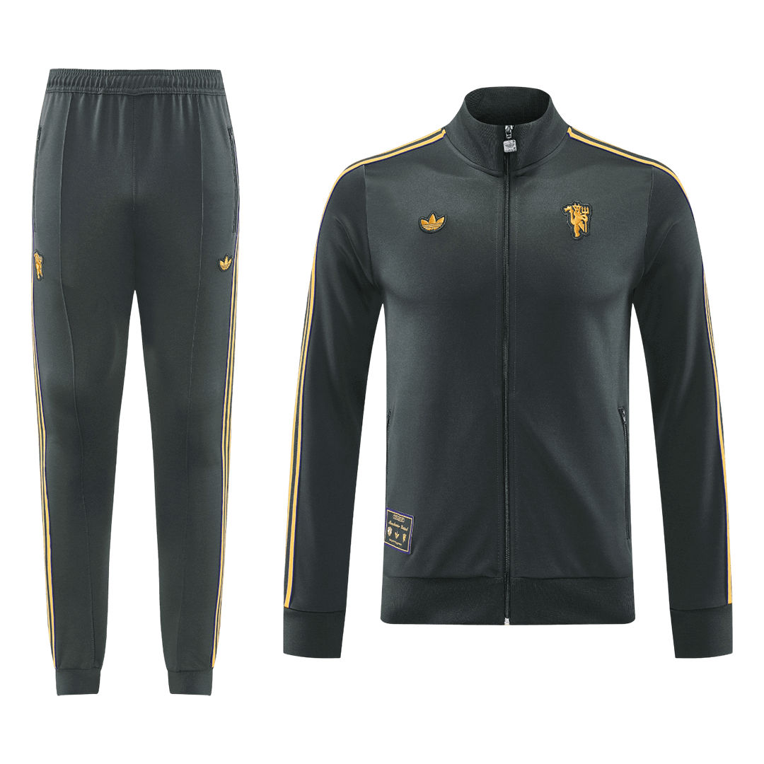Manchester United jakke treningsdress 2025/26 svart
