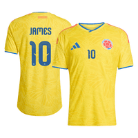 JAMES #10 Colombia Hjemmespillerversjon Jersey World Cup 2026