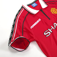 Retro jalkapallopaita Manchester United Koti 98/00