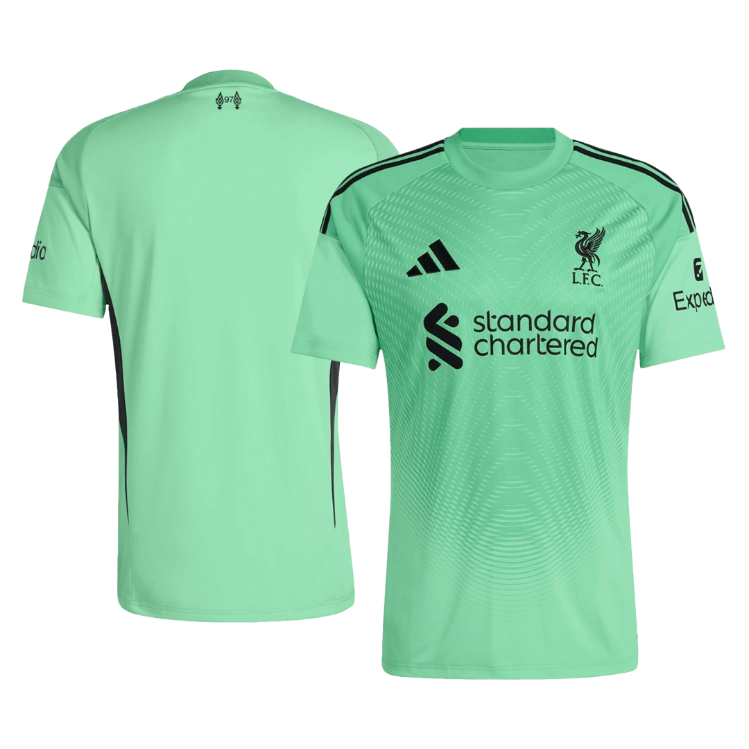 Liverpool Målvakt Fotballdrakt 2025/26 Grønn