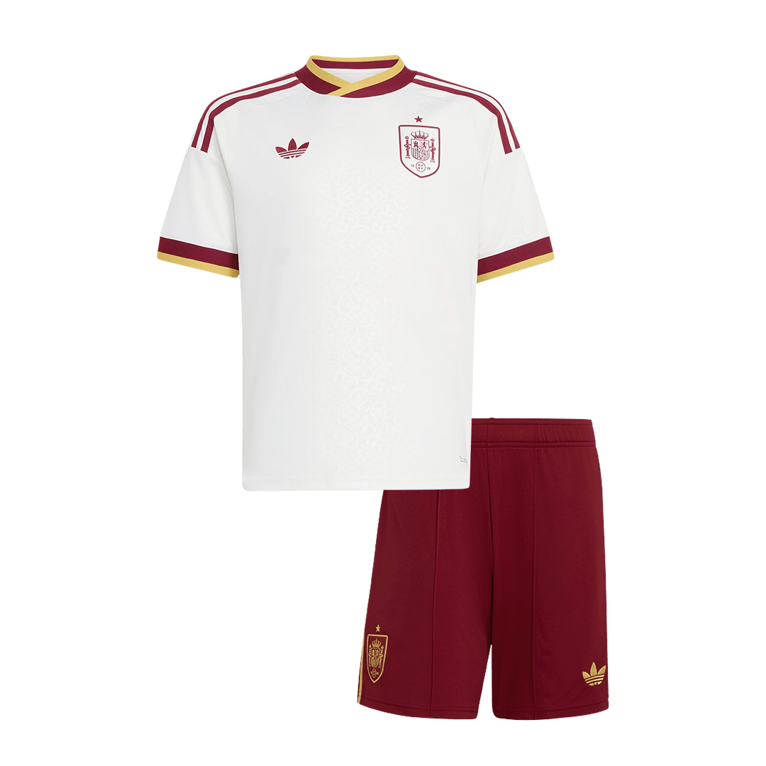 Spain Away Kids Fotballdrakter VM 2026