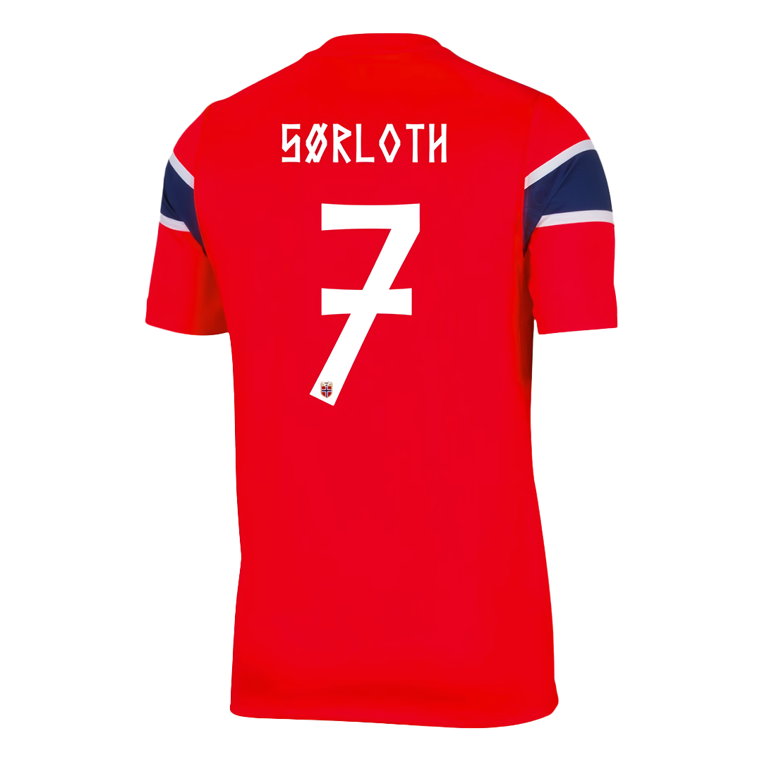 S?RLOTH #7 Norge hjemmefotballdrakt VM 2026
