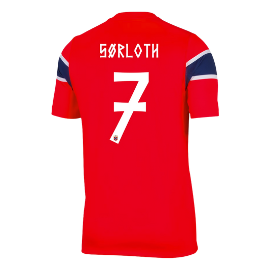 S?RLOTH #7 Norge hjemmefotballdrakt VM 2026