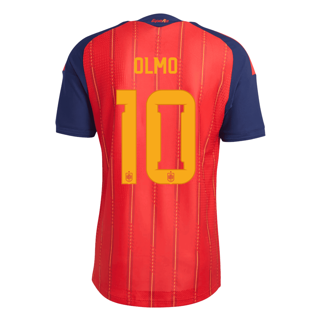 OLMO #10 Spania Hjemmespillerversjon Jersey World Cup 2026 - Champion