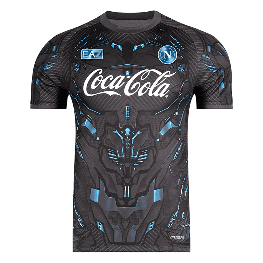 Napoli Pre-Match Jalkapallopaita 2025/26 Musta