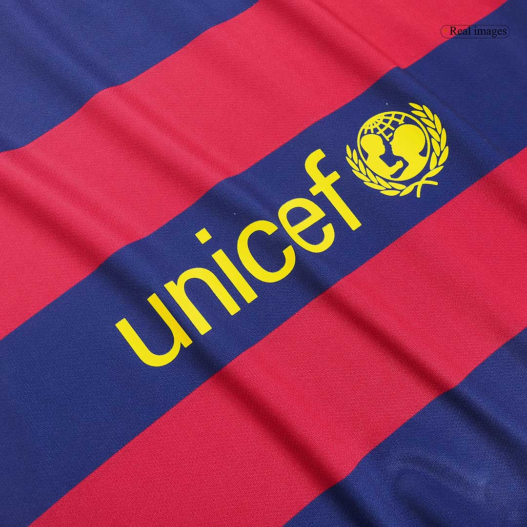 Retro fotballdrakt Barcelona Hjem 2015/16