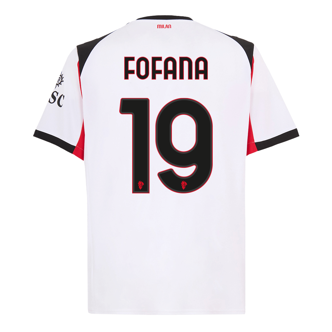 FOFANA #19 AC Milan Bortefotballdrakt 2025/26