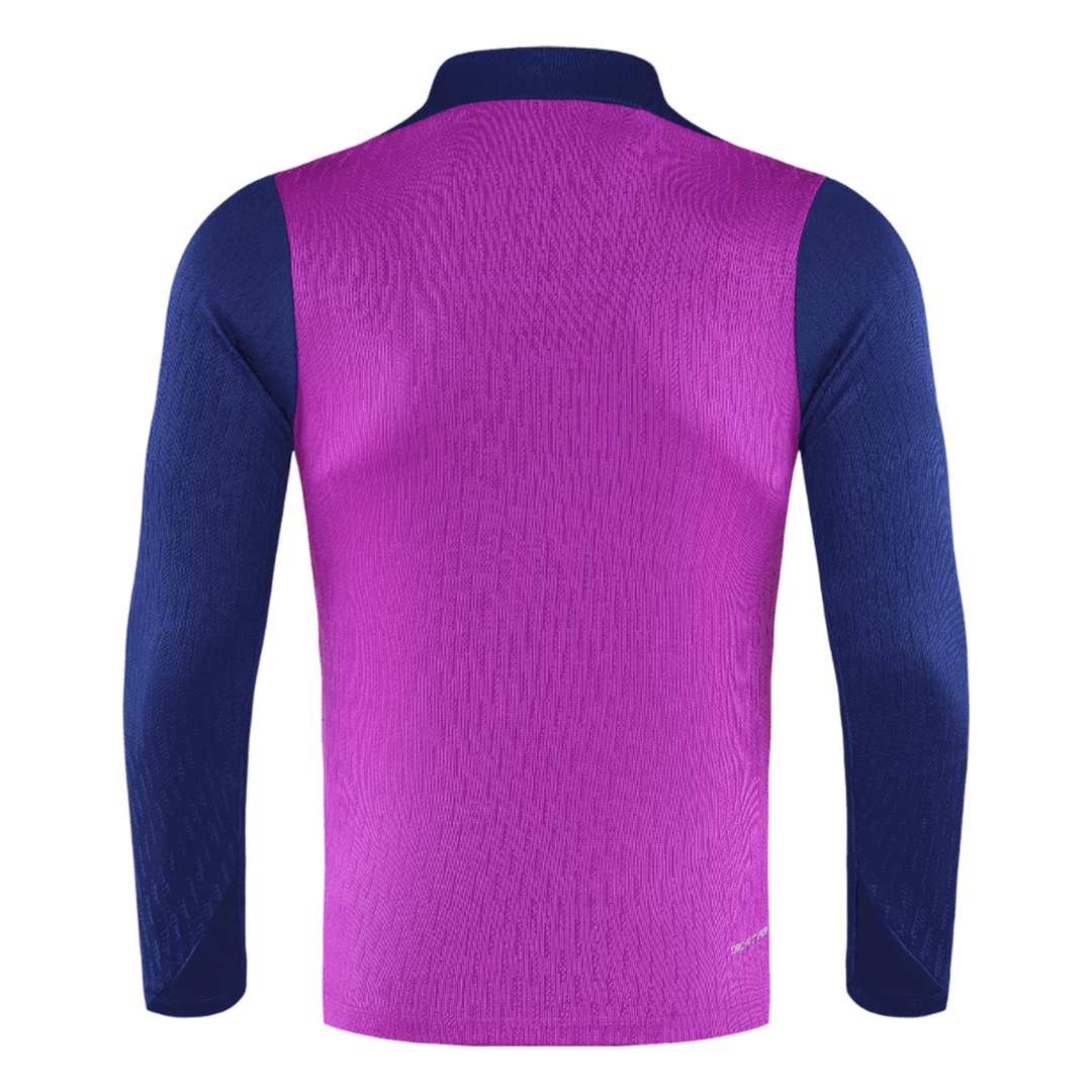 Barcelona 1/4 Zip Treningsdrakt 2025/26 Lilla barn