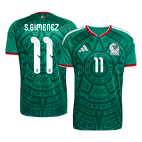 S.GIMENEZ #11 Meksiko kotijalkapallopaita World Cup 2026