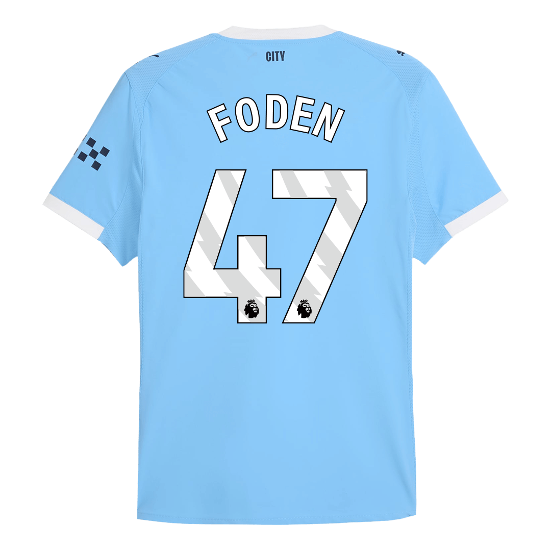 FODEN #47 Manchester City Hjemmespillerversjon Trøye 2025/26