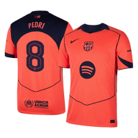 PEDRI #8 Barcelona Third Away Fotballdrakt 2025/26 -UCL