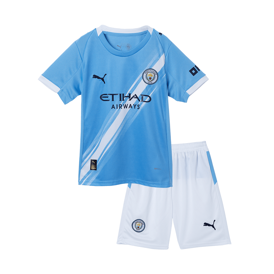 Manchester Cityn lasten kotijalkapallopaita 2025/26