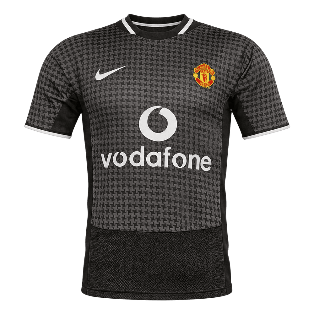 Retro jalkapallopaita Manchester United Vieras 2003/05