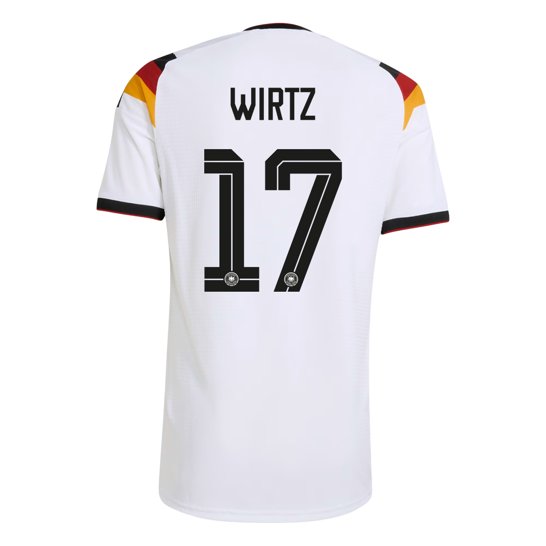 WIRTZ #17 Tyskland Hjemmespillerversjon Jersey World Cup 2026