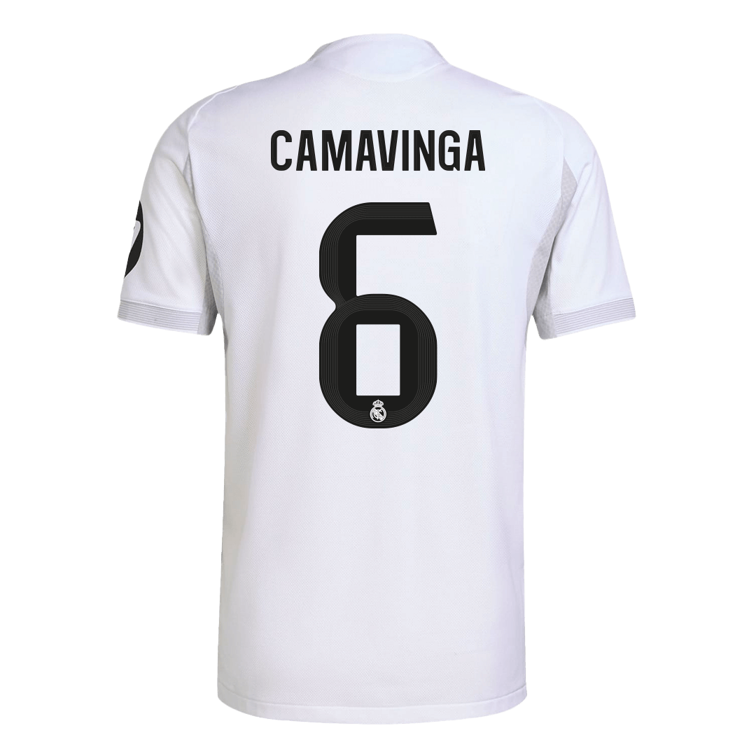 CAMAVINGA #6 Real Madrid Autentisk Hjemmefotballdrakt 2025/26