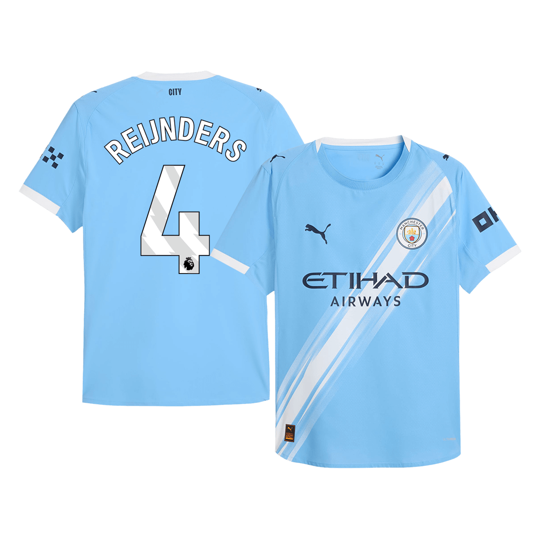 REIJNDERS #4 Manchester City kotipelin paita 2025/26