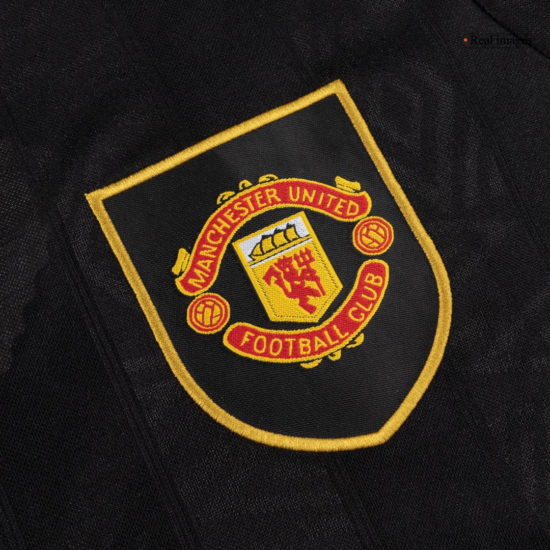 Retro jalkapallopaita Manchester United pitkähihainen vieras 1993/94