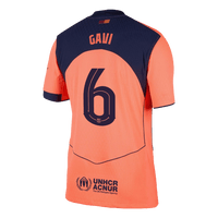GAVI #6 Barcelona Third Away Autentisk fotballdrakt 2025/26 - UCL